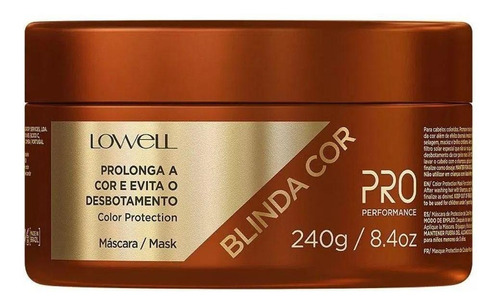 Máscara Lowell Blinda Cor 250g Full