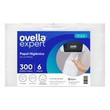 Papel Higienico Industrial Pack 6 Rolllos X 300mts/ Vier