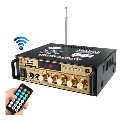 Amplificador De Audio Av-198bt De 2 Canales 600w amplificador para casa kenwood | Envío gratis
