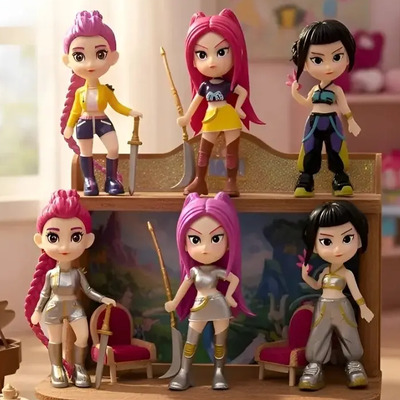 Set Regalo 6 Muñecas Guerreras Kpop Figuras Personajes | Envío gratis