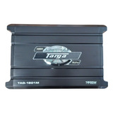 Amplificador Targa 1800w 1 Canal Subwoofer Externo Color Negro Potencia De Salida Rms 1050 W