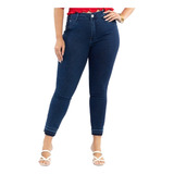 Calça Jeans Feminina Biotipo Plus Size Skinny Midi Ref 28602