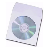 10 Envelopes Papel Com Visor Transparente Para Cd Dvd