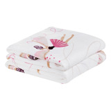 Cobertor Manta Fleece Soft Solteiro Infantil Antialérgico