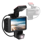Dual Car Camera 1080p Hd Rotatable Dashcam