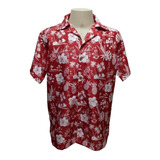 Camisa Masculina Hawaiana 0218  Verifique Medidas