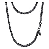 Prosteel Gargantilla Negra Para Mujer, Gargantilla De Cadena