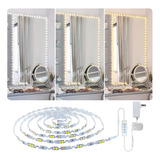 Espejo De Tocador Led De 13 Pies / 13.1 Ft, Kit De Luces Bla