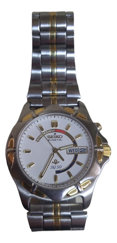 Relógio Seiko Kinetic Sq 50 Automático Japonês Funcionando 