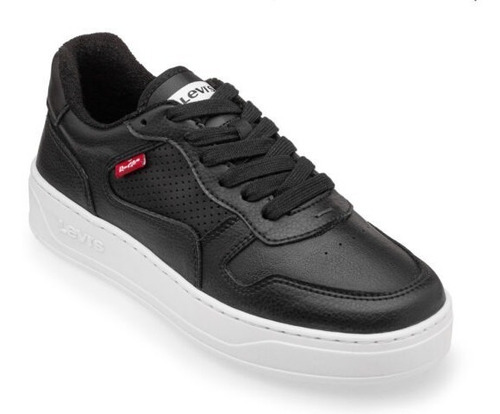 Levis Levi's Tenis Glide 1123212 Negro Sintético Dama