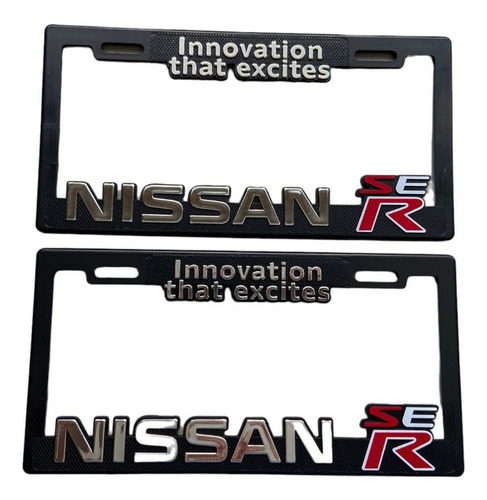 Porta Placa Nissan Xtrail Sentra Juke Altima Kicks Versa 