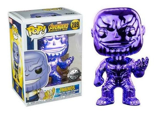 Funko Pop Thanos #289 Purple Chrome Aus Exclusive
