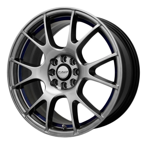 Llanta Deportiva Tag Bk226 R17x7.5 Fiat Ford Gol 4x99/108