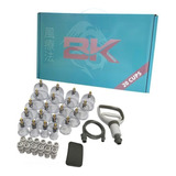 Kit Ventosa Bk Com 20 Copos C/ Livro Ventosaterapia 