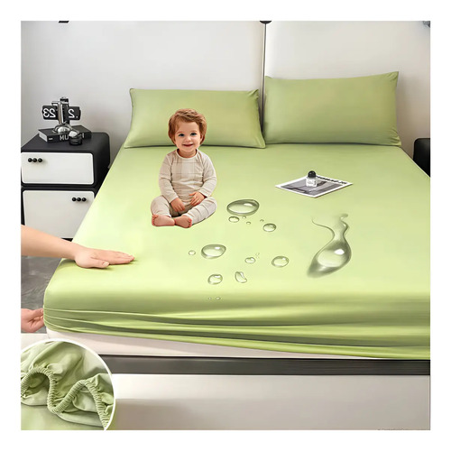 Protector De Colchón Impermeable Transpirable Super King100%
