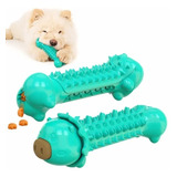 Juguete Para Perro Cerdito Limpieza Dental Rellenable Premio