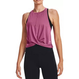 Tank Top Fitness Under Armour Twist Rosa Mujer 1373944-669