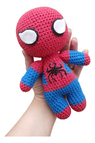 Spiderman Muñeco Amigurumi Crochet