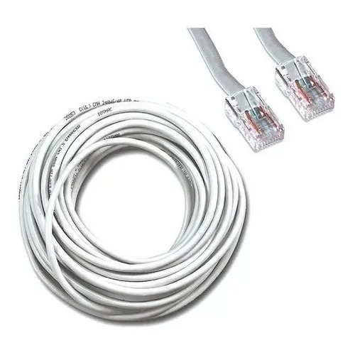 Cable Utp Red 8 Metros Ethernet Rj45 Calidad Cat5e