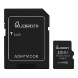 Memoria Quaroni Micro Sd Hc 32gb Clase 10 Con Adaptador