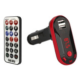 Transmisor Fm Bluetooth, Reproductor Mp3, Cargador De Auto