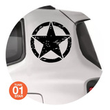 Stickers Calcos Tuning Auto Camioneta 2 Estrellas Militar