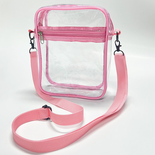 Bolso Crossbody Mujer Pvc Transparente Impermeable