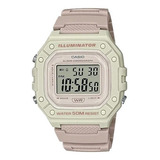 Reloj Casio Youth Dama W-218hc-4a2 Resistente Al Agua 50 Mts