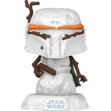 Muñeco De Nieve Funko Pop Boba Fett #558 Holiday Christmas - Star Wars