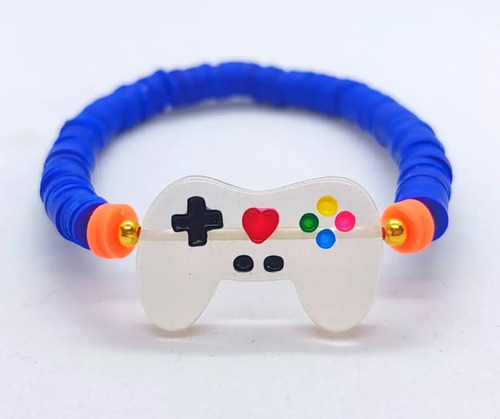 Pulsera Control Videojuegos Fimo Varios Colores