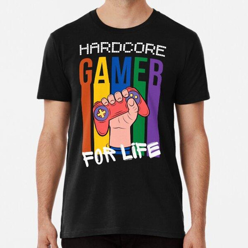 Remera Gamer Incondicional De Por Vida Video Gamer Geek Algo