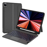 Capa Com Teclado Para iPad Pro 11 Pro Bluetooth Com Touchpad