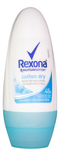 Antitranspirante Roll On Rexona Cotton Dry Motionsense 50 Ml