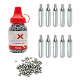 Umarex 1500 Bbs Metal .177 Airsoft + 10 Co2 Xtr P