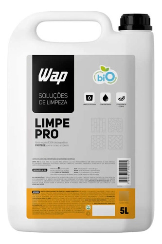 Detergente Limpeza Pesada Wap Limpe Pro 5 Lts