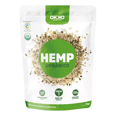 Okko Hemp Pepitas De Cáñamo Orgánico 1 Kg | MercadoLibre