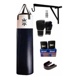 Kit Box Guantes Nac+bolsa 1.30m + Soporte+venda+bucal