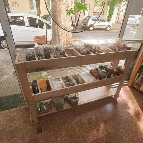 Mueble Para Dietetica Exhibidor  Nórdico Tienda Natural 