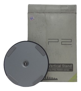 Base Vertical Para Playstation 2 Slim Ps2 Com Caixa