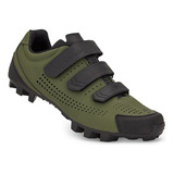 Zapatilla Ciclismo Mtb Spiuk Splash Khaki/negro