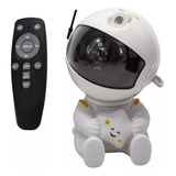 Mini Proyector Astronauta De Estrellas Y Luz Nocturna Led