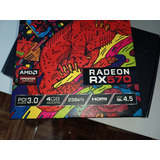 Placa De Vídeo Amd Radeon Rx570 Gddr5 4gb 256