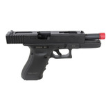 Pistola Airsoft Gbb Green Gás Glock R18 Blowback 6mm Rossi