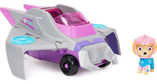 Paw Patrol Vehiculo Aqua Pups Skye La Manta Raya Int 17776as Color Rosa