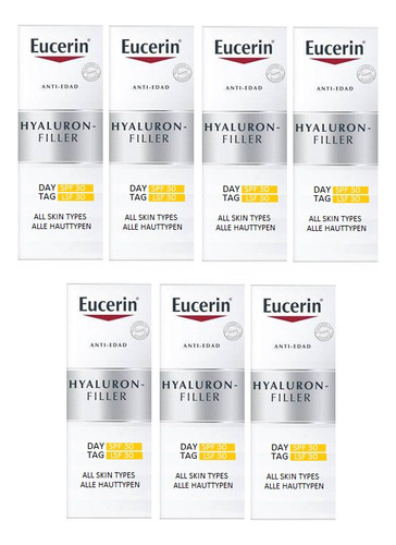 Eucerin Crema Hyaluron Filler Fps30 7pz De 7ml Total 49ml