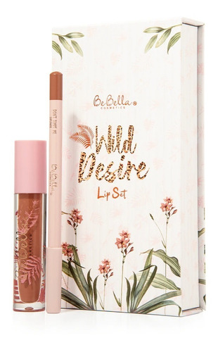 Set De Labialios Wild Desire Lip Duo Bebella Original