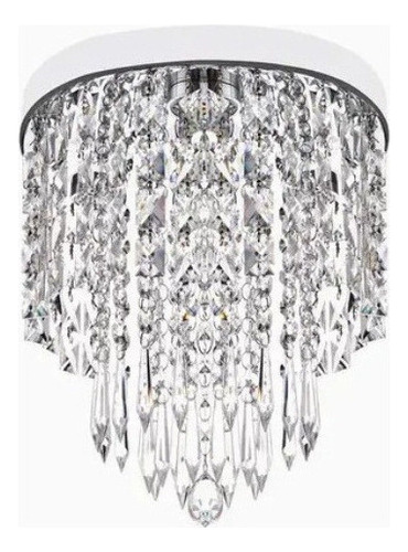Lámpara Cristal Candelabro Colgante Moderna Elegante