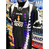 Jersey Real Madrid 1997-1998,,kelme,talla L#3 Roberto Carlos