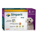 Simparic 10mg 2,6 A 5kg C/3 Comprimidos Original