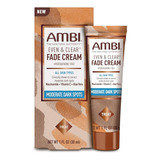 Ambi Even & Clear Fade Cream, Sin Hidroquinona, Tratamiento 